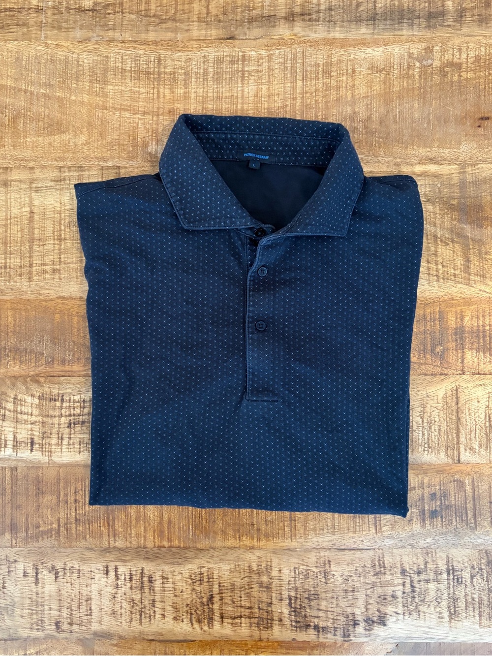 Patrick Assaraf Pima Cotton Stretch Polo